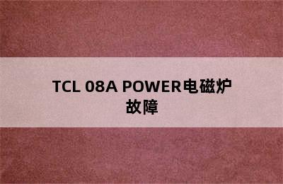 TCL 08A POWER电磁炉故障